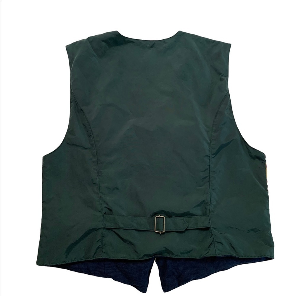 Faconnable Button Down Vest Size Small - image 2